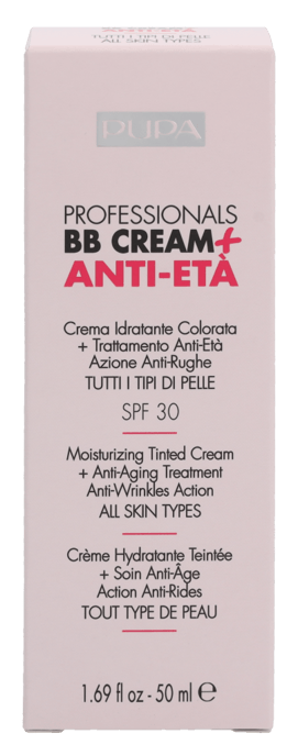 Pupa Pupa Professionals BB Cream + Anti-Eta SPF30 50ml - Image 2