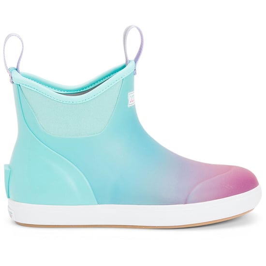 Xtratuf Ankle Deck Rubber Blue Aurora Wellington Boots - Image 4