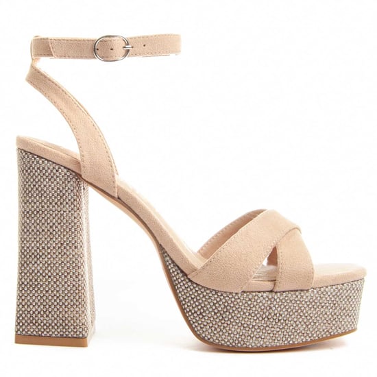 Sandalía de Tacón Montevita Festsand8 en Beige - Image 1