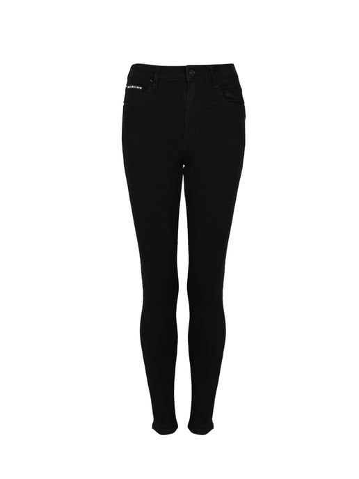 Guess Vaqueros Skinny de mujer negro - Image 1