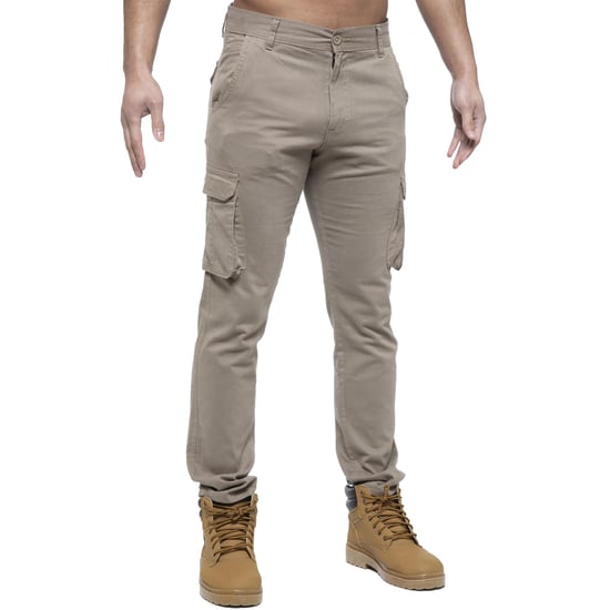 Enzo | Pantalones Cargo Hombre - Beige - Image 3