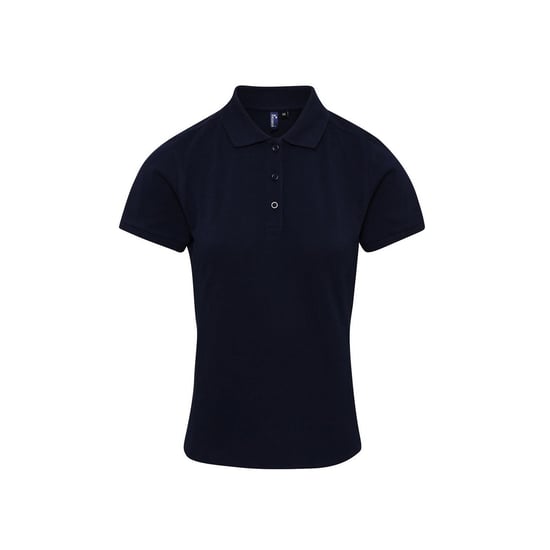 Premier Womens/Ladies Coolchecker Plus Polo Shirt (Navy) - Image 1