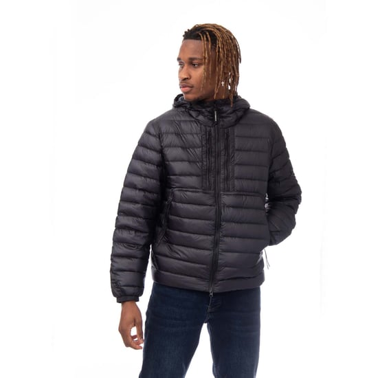 Men's C.P. Company D.D. Shell Goggle Down Jacket in Navy