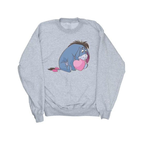Disney Womens/Ladies Winnie The Pooh Eeyore Mouth Sweatshirt (Sports Grey)