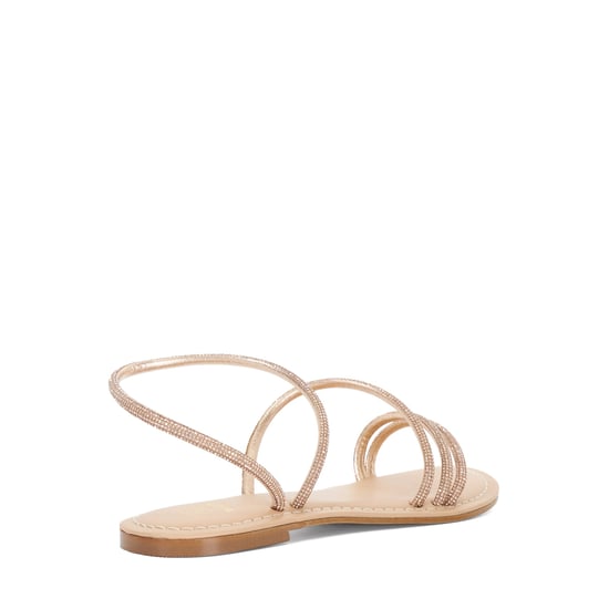 Dune Ladies Lessia - Diamante Embellished Flat Sandals - Image 1