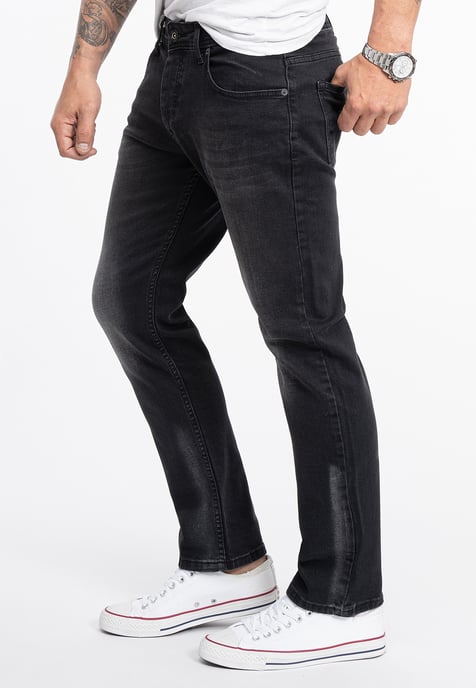 Rock Creek Jeans Straight Leg Schwarz - Image 2