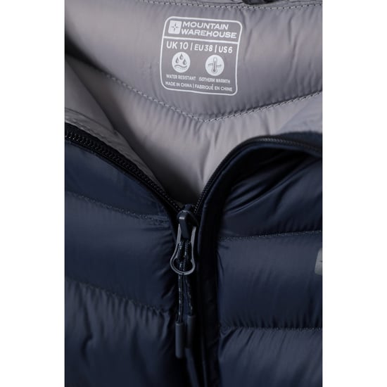 Mountain Warehouse Womens/Ladies Florence Long Padded Jacket (Navy) - Image 3