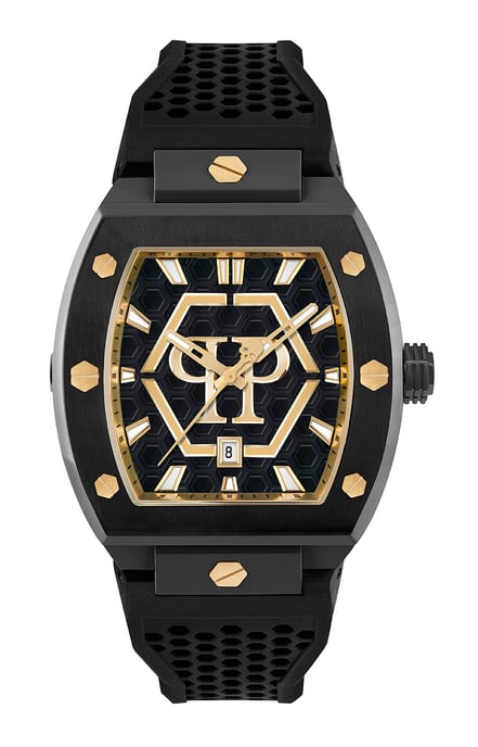 Philipp Plein The Hexagon Phantom Men's Black Watch PWPUA0224 - Image 1