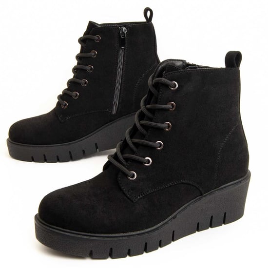 Montevita Wedge Ankle Boot Bottivita55 In Black