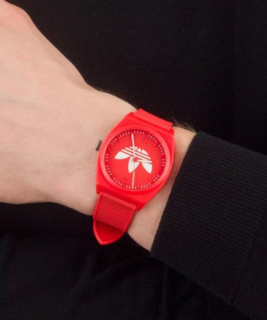 Adidas Originals Project Two Unisex's Red Watch AOST23051 - Image 6