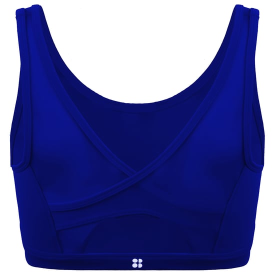Sweaty Betty Icon Womens Blue Training Sports Bra - Image 2
