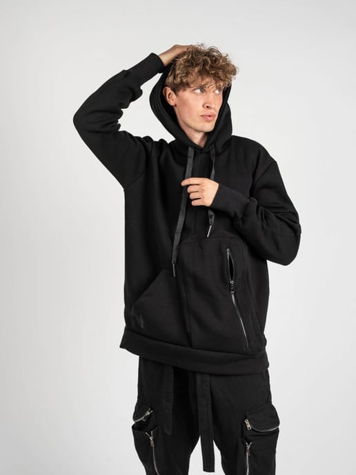 La Haine Inside Us Sudadera Thedoor del hombre negro - Image 2