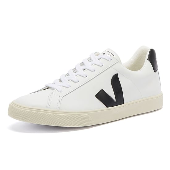 Veja Esplar Cuero Zapatillas Mujer - (Blanco Extra / Negro) - Image 3