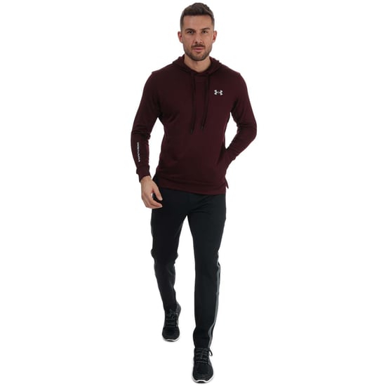 Under Armour Terry Mens Burgundy Hoodie