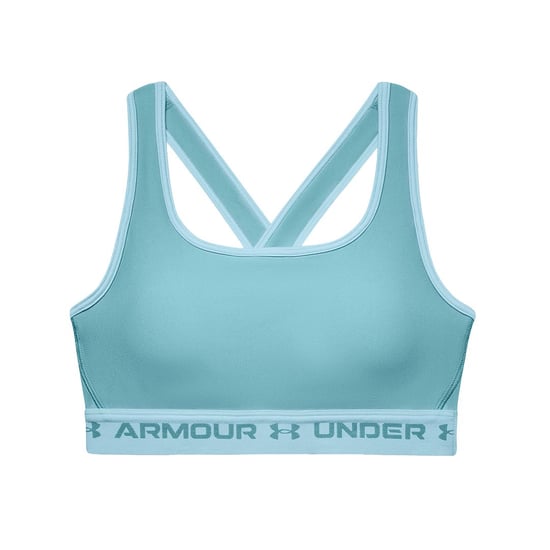 Under Armour Corssback Womens Blue Mid Sports Bra
