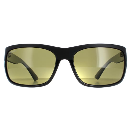 Serengeti Wrap Unisex Matte Black Top Shiny Black Mineral Polarized 555nm Pistoia