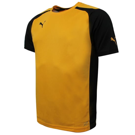 Puma Speed Jersey Training Gym Sports T-Shirt Yellow - Mens
