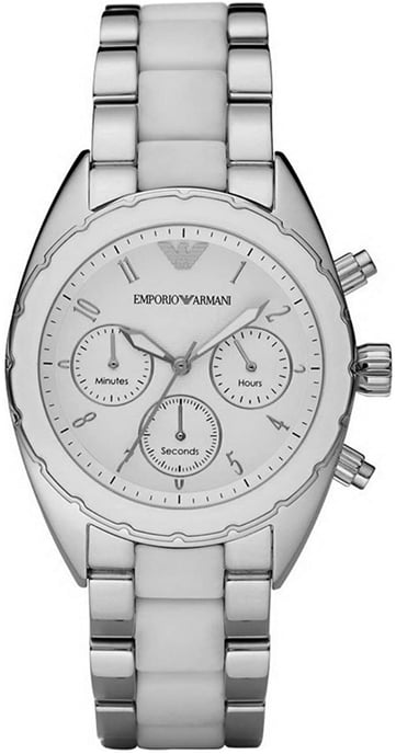 Emporio Armani Reloj de mujer Cuarzo plateado - Image 1
