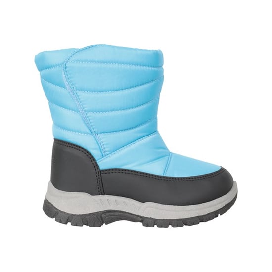 Mountain Warehouse Childrens/Kids Caribou Adaptive Snow Boots (Bright Blue)