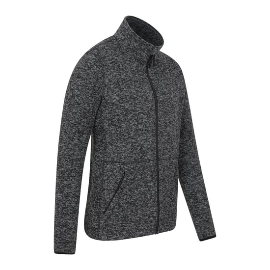 Mountain Warehouse Mens Idris III Full Zip Fleece Jacket (Black) - Image 2