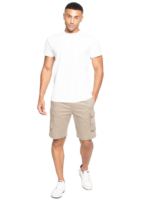 Enzo | Pantalones cortos cargo para hombre - Beige - Image 5