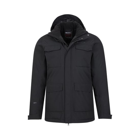 Mountain Warehouse Mens Concord Extreme Down Long Length Jacket (Black) - Image 5