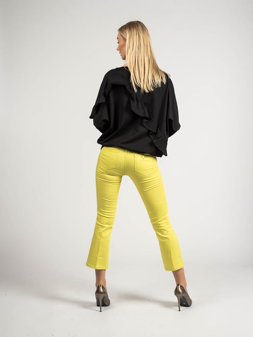 Liu-Jo Jeans Glam Mujer Amarillo - Image 4