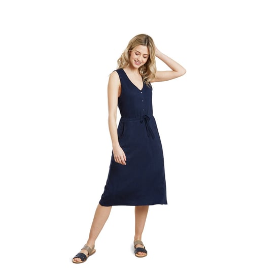 Mountain Warehouse Womens/Ladies Bahamas Sleeveless Dress (Navy)