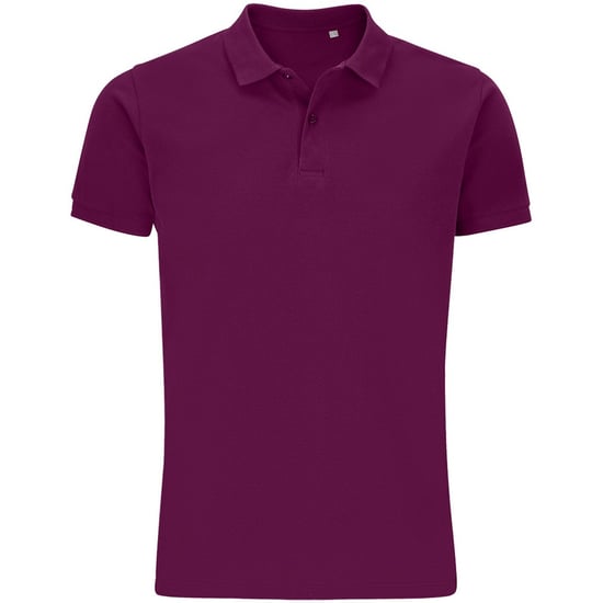 SOLS Mens Planet Piqué Organic Polo Shirt (Astral Purple)