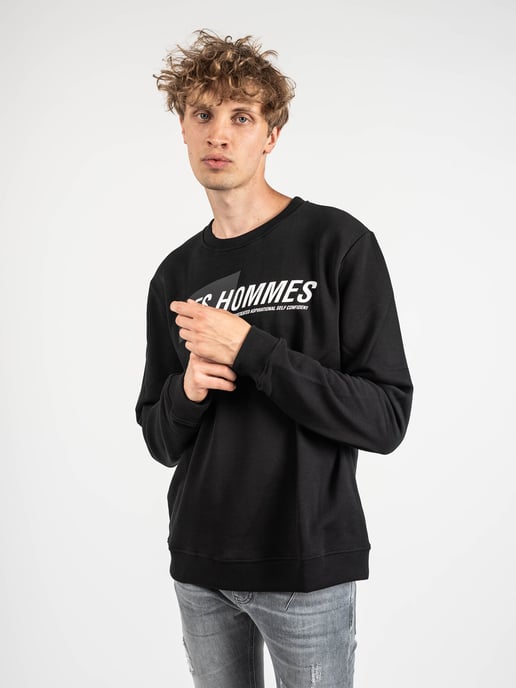 Les Hommes Sudadera Hombre Negro - Image 3