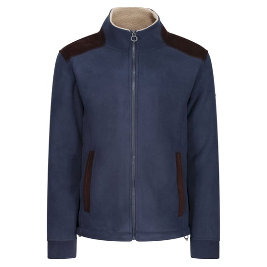 Regatta Mens Faversham Full Zip Fleece Jacket (Navy)