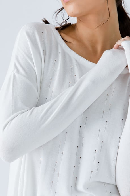 Top de punto con detalle de jacquard - Image 3