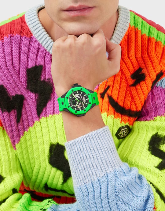 Reloj Verde para Hombre Philipp Plein Plein $keleton Royal PWPFA0624 - Image 3