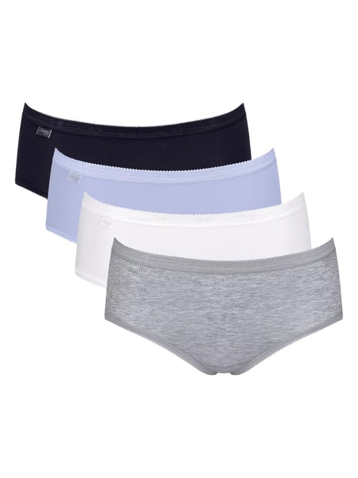 Basic+ Mid Briefs 4 Pack - Image 1