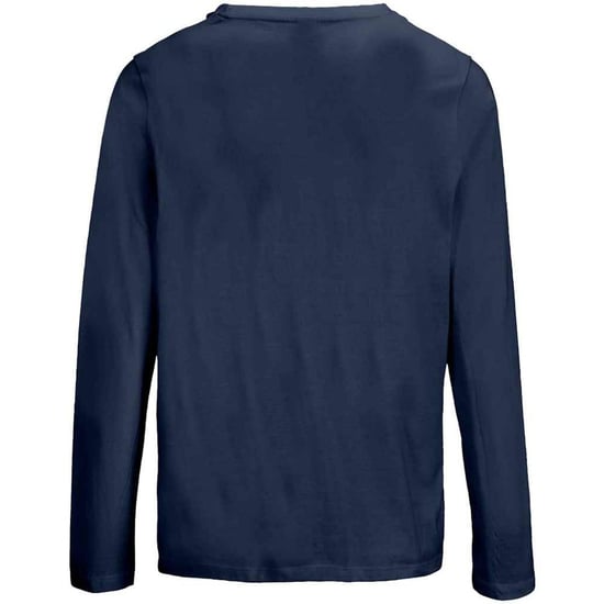 SOLS Womens/Ladies Monarch Long-Sleeved T-Shirt (Navy) - Image 2