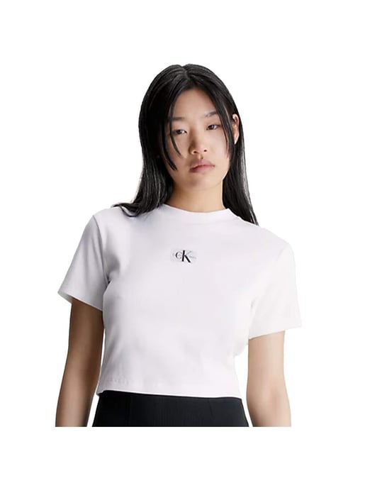 Camiseta clásica esencial de Calvin Klein para mujer - Image 2