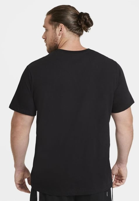 Camiseta negra con cuello redondo para hombre Nike Air Jordan Jumpman - Image 2