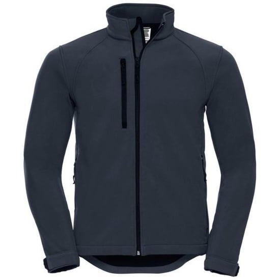 Russell Mens Water Resistant & Windproof Softshell Jacket (French Navy) - Image 1
