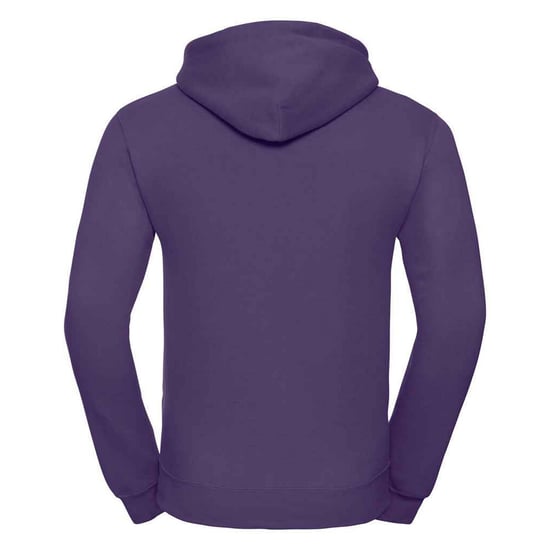 Russell Mens Plain Hoodie (Purple) - Image 2