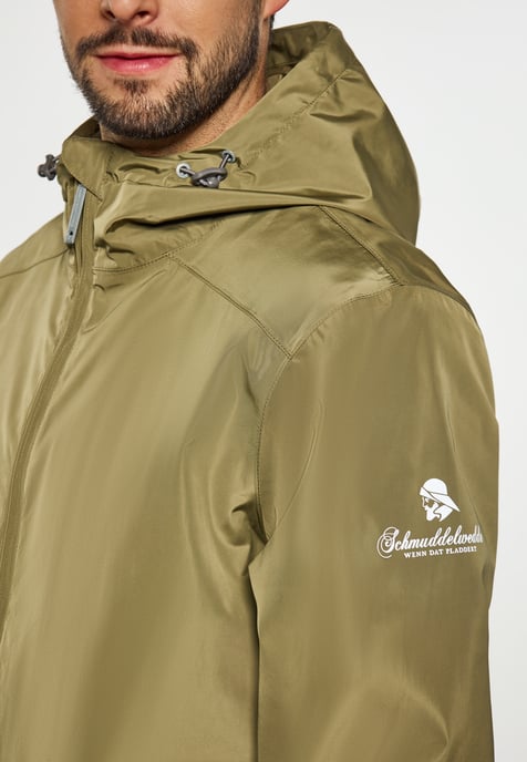 Schmuddelwedda rain jacket Men Military olive - Image 5