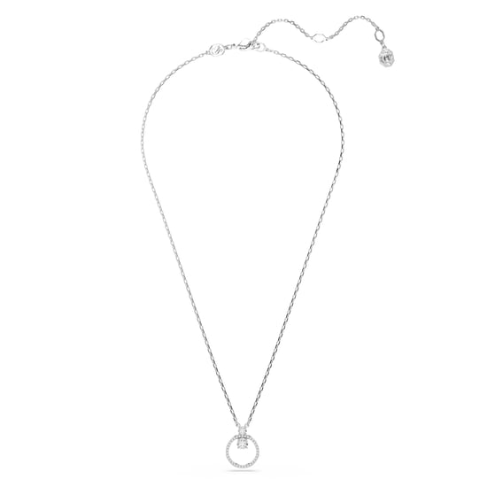 Swarovski 'Dextera' Women's Base Metal Necklace - Silver 5692261 - Image 2