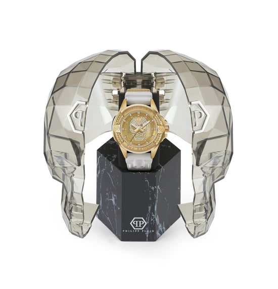 Philipp Plein The $kull Unisex's White Watch PWAAA1221 - Image 4