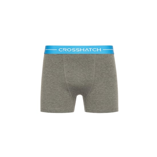 Crosshatch Mens Astral Boxer Shorts (Pack of 12) (Charcoal Marl) - Image 6