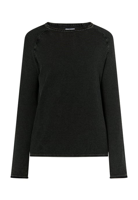 Mo Knitted pullover Men black - Image 1