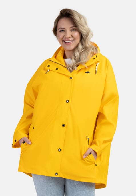 Schmuddelwedda raincoat women yellow - Image 3