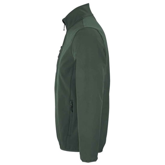 SOLS Mens Falcon Recycled Soft Shell Jacket (Forest Green) - Image 2