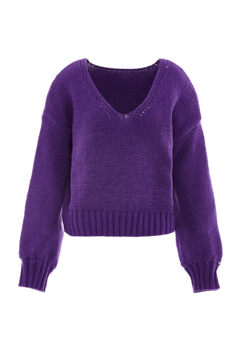 Mymo Pullover women purple - Image 1