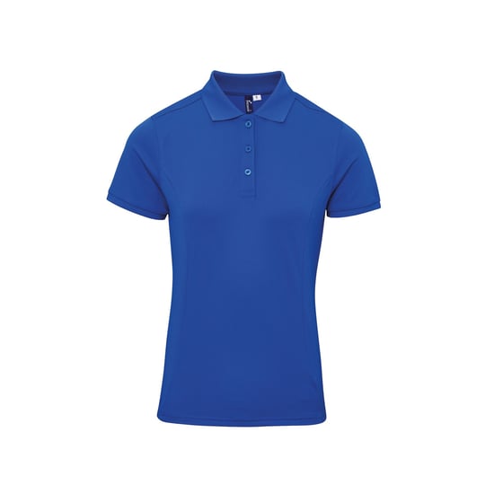 Premier Womens/Ladies Coolchecker Plus Piqu Polo With CoolPlus (Royal) - Image 1