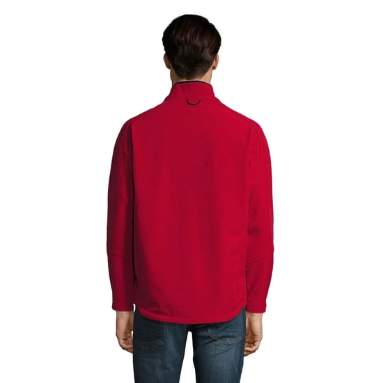 SOLS Mens Relax Soft Shell Jacket (Pepper Red) - Image 2