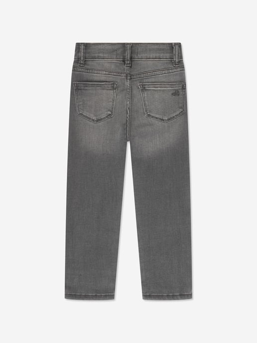 DL1961 Girls Chloe Skinny Fit Jeans in Grey